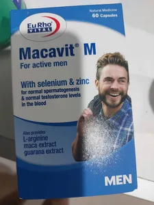 تجریه خرید کپسول ماکاویت اف یورو ویتال بسته 60 عددی