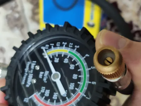 فشار سنج باد لاستیک خودرو توربو مدل ALIS32