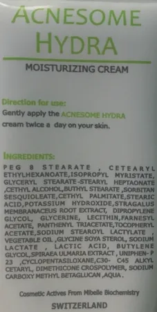 کرم مرطوب‌کننده فیس دوکس سری Acnesome مدل HYDRA حجم 50 میلی‌لیتر