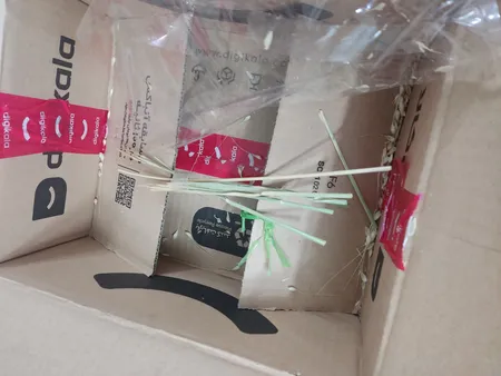 دسته گل خشک مدل خوشه گندم کد 40