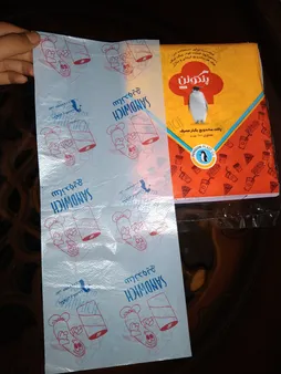 پاکت یکبار مصرف ساندویچ پنگوئن - بسته 100 عددی