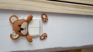 تجریه خرید عروسک تزيينی كليد و پريز اتاق كودک كد c15