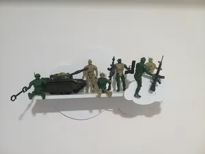 تجریه خرید شلف دیواری اتاق کودک مدل ابر دوقلو