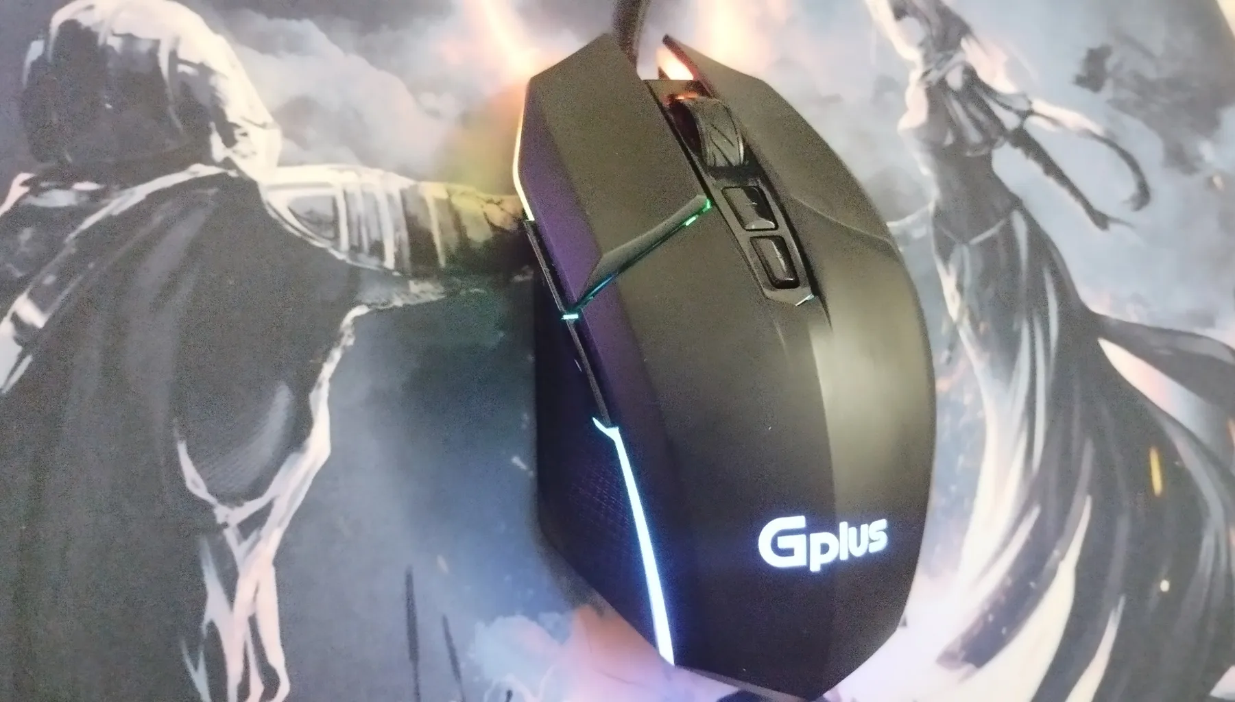 کیبورد و ماوس گیمینگ جی پلاس مدل GMK-K560W/M440W