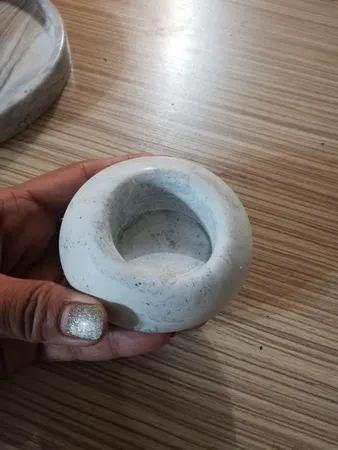 جاشمعی مدل بتنی طرح سنگ