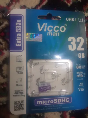 کارت حافظه microSDHC ویکو من مدل Extre 533X کلاس 10 استاندارد UHS-I U1 سرعت 80MBps ظرفیت 32 گیگابایت