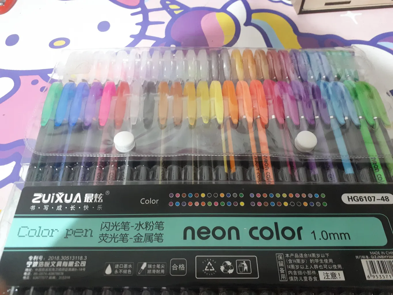 خودکار ژویکسوا مدل اکلیلی نئونی بسته 48 عددی