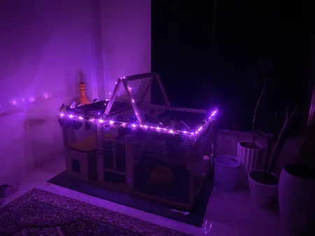 ریسه ال ای دی سحاب کد مفتولی به طول 5 متر