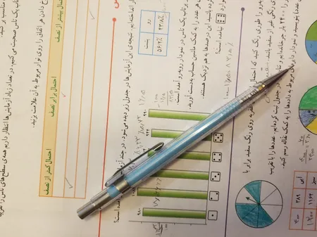 مداد نوکی پنتر مدل شیشه ای قطر نوشتاری 0.5 میلی متر