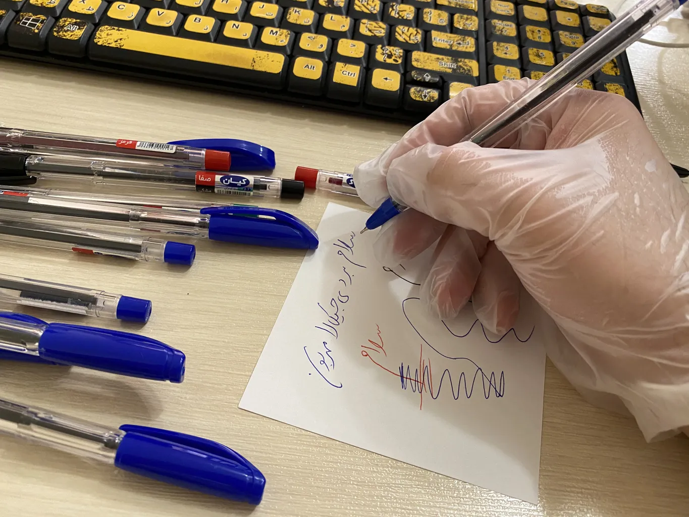 خودکار کیان نوک 0.7 میلی متر بسته 10 عددی