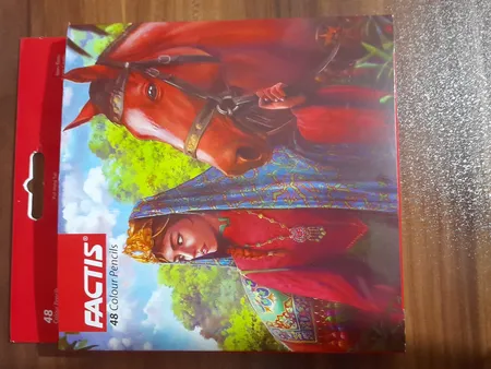 مداد رنگی 48 رنگ فکتیس کد 14