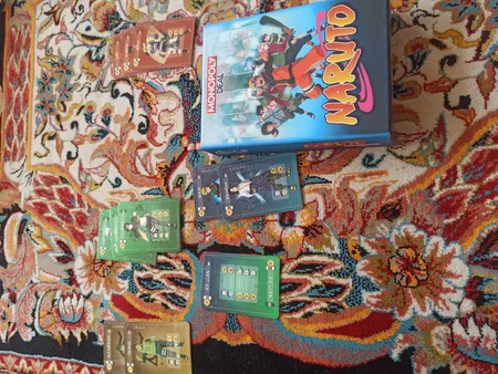بازی فکری مانترا مدل مونوپولی دیل ناروتو Monopoly deal Naruto