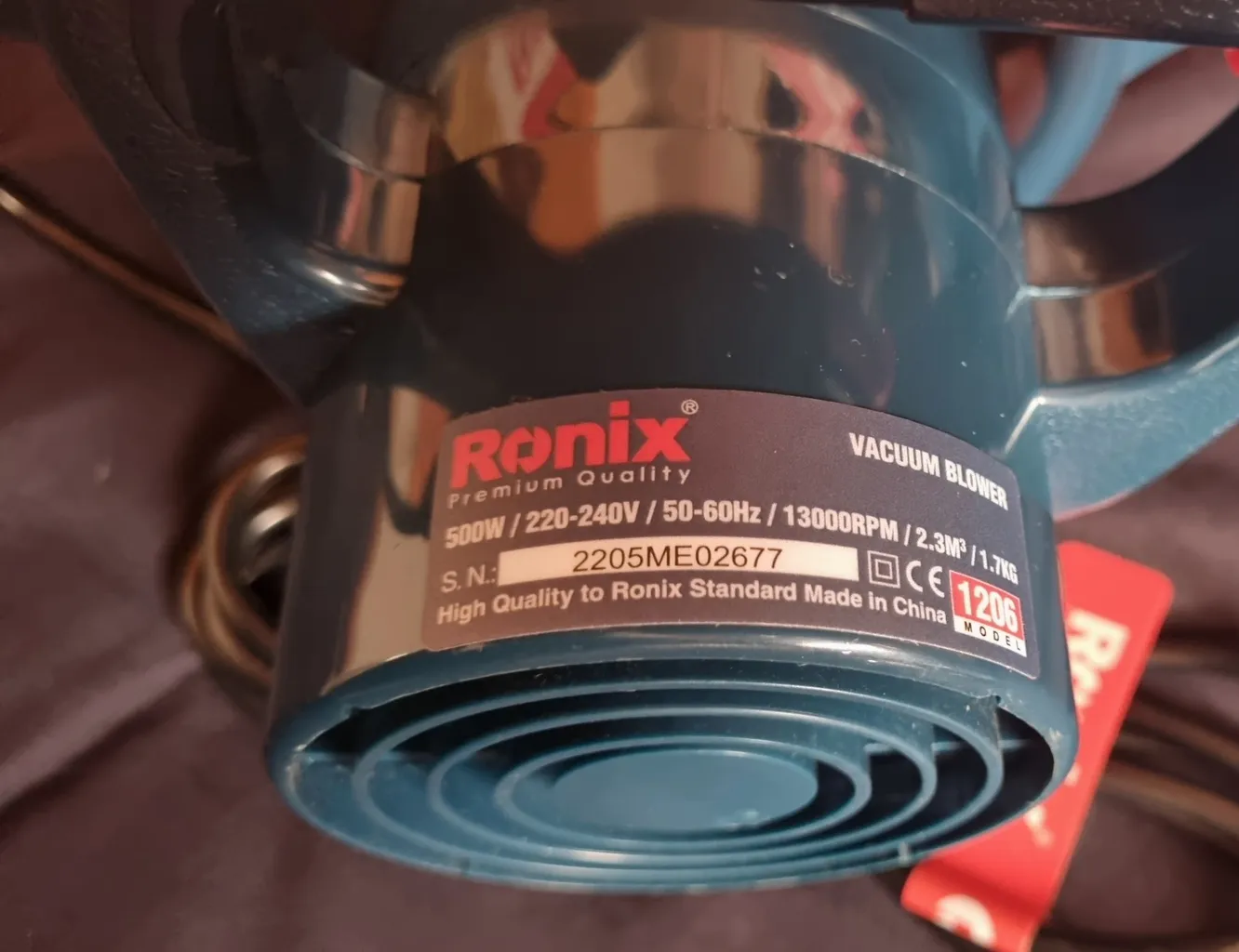 دستگاه دمنده و مکنده رونیکس مدل 1206