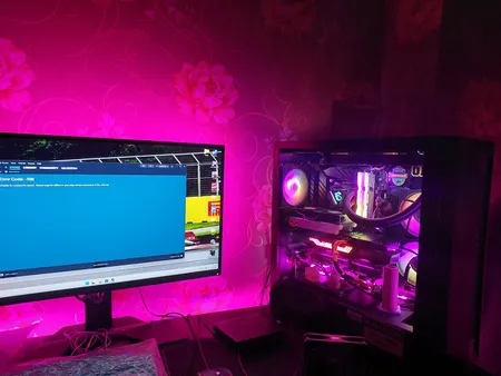 ریسه ال ای دی لومینوس مدل RGB 2835 Gaming طول 5 متر