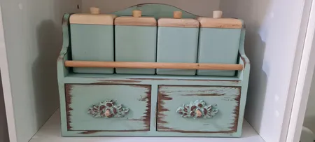 ست جا ادویه سهیل مدل wood