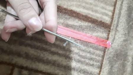 پیلینگ صورت مدل Elinnn