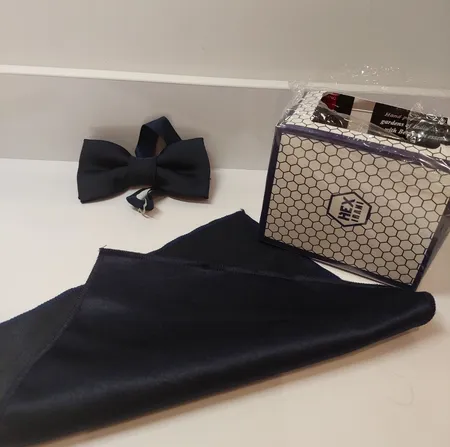 ست پاپیون و ساس بند مردانه هکس ایران کد SET-SBP SRM