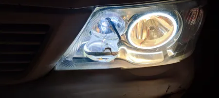 حلقه نئون چراغ مدل pri132w  مناسب برای پراید 132مجموعه چهار عددی