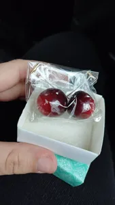 تجریه خرید گوشواره زنانه ماصرم مدل گیلاسی کد ER2091