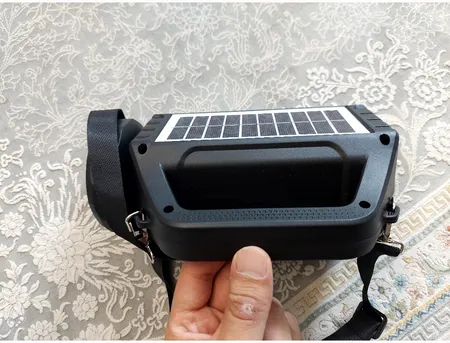 اسپیکر بلوتوثی قابل حمل مدل خورشیدی کد kbroad