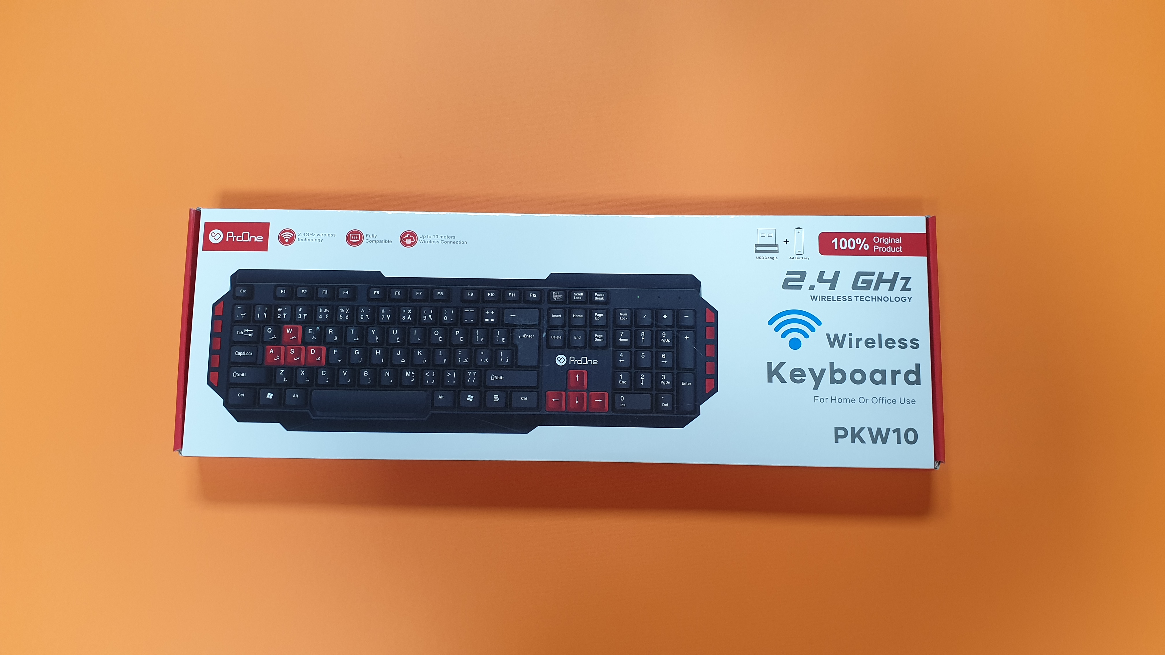 کیبورد بی سیم پرووان مدل PKW10