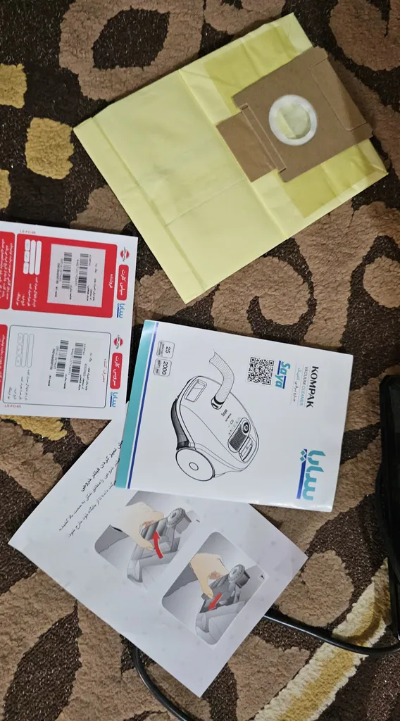 جاروبرقی 2000 وات سایا مدل کامپک