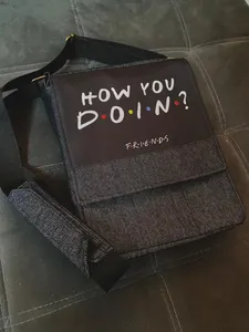 تجریه خرید کیف دوشی چی چاپ طرح Friends کد 65626