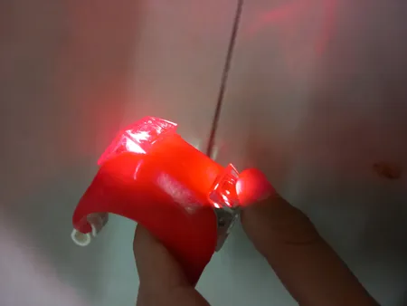 چراغ دوچرخه مدل المپیا کد 009-2