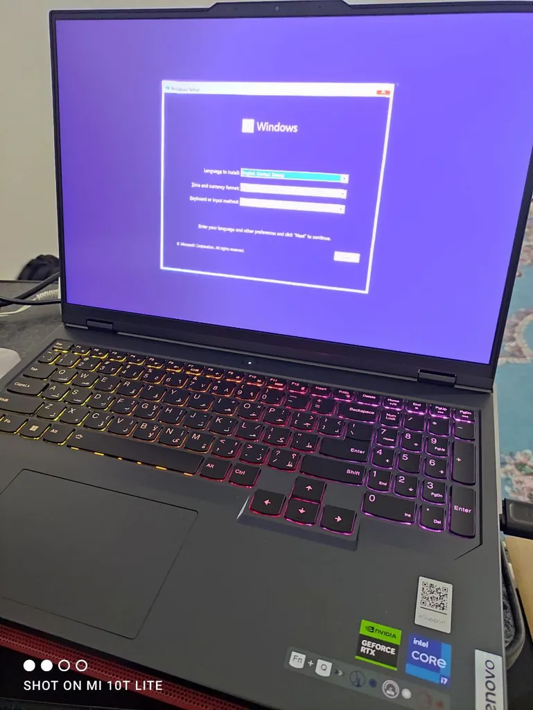 لپ تاپ 16 اینچی لنوو مدل Legion Pro 5 16IRX9-i7 14650HX-16GB DDR5-1TB SSD-RTX4060-QHD 240Hz