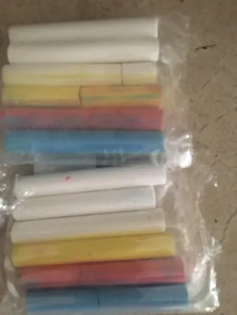 گچ رنگی کد 60 بسته 12 عددی