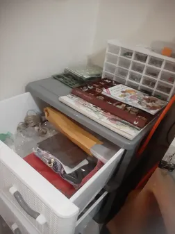 فایل کشویی الوند پلاستیک طرح حصیری کد 404