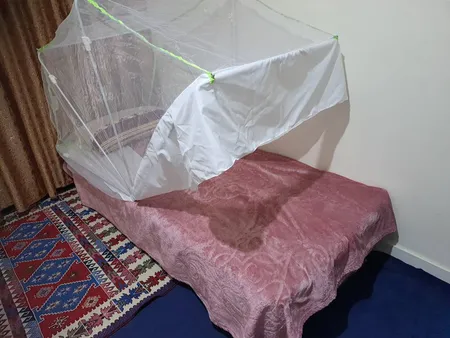 پشه بند یک دو سه مدل تاشو سایز 80 × 200