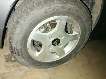 درپوش وسط رینگ خودرو چیکال مدل Q-10 مناسب برای پژو 207 بسته 4 عددی