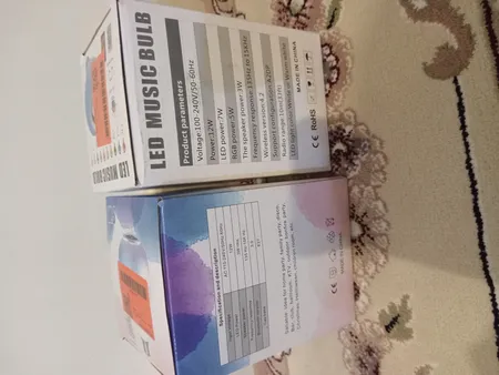 چراغ LED موزیکال دارای اسپیکر بلوتوثی