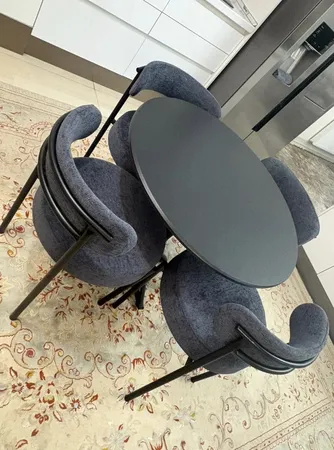 میز و صندلی ناهارخوری چهار نفره تولیدی صندلی ماهور مدل پارمیس