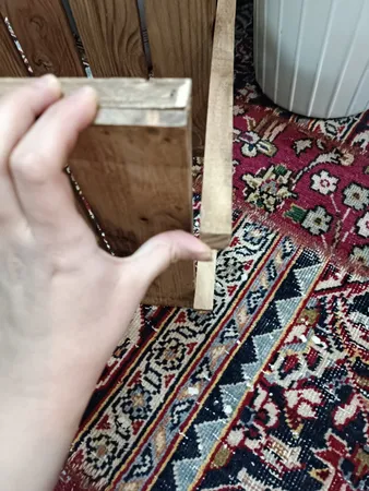 شلف رومیزی مدل دو طبقه چوبی کد 053