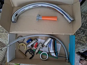 تجریه خرید شیر آشپزخانه زدوار مدل مونیکا به همراه شیر پیسوار مجموعه 3 عددی