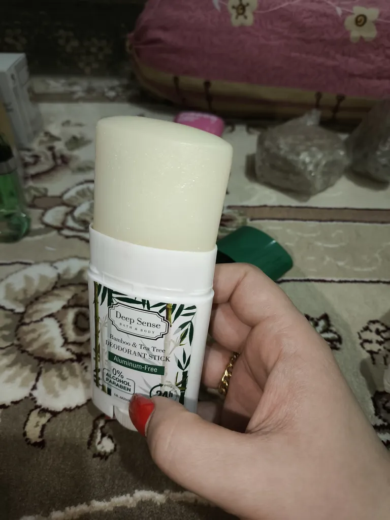 استیک ضد تعریق زنانه دیپ سنس مدل بامبو و درخت چای وزن 40 گرم