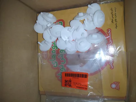 درپوش پریز برق مدل w/01 بسته 20 عددی