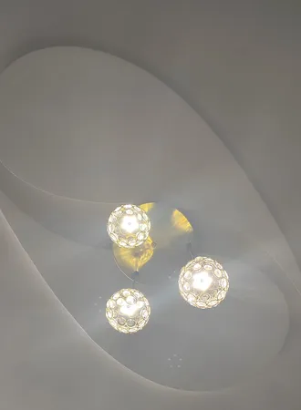 لوستر ال ای دی سه حالته نورهام مدل جانان