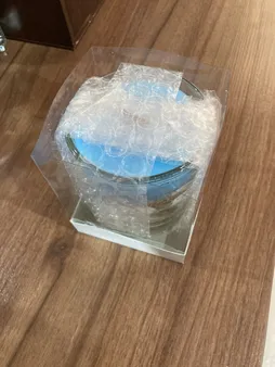 شمع دست ساز  طرح دریا مدل T1037