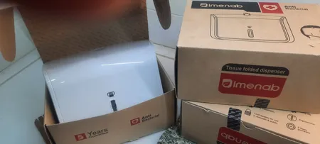 پایه رول دستمال کاغذی ایمن آب مدل M101