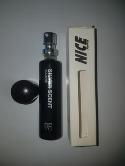 عطر جیبی مردانه اسکلاره مدل Silver Scent حجم 30 میلی لیتر