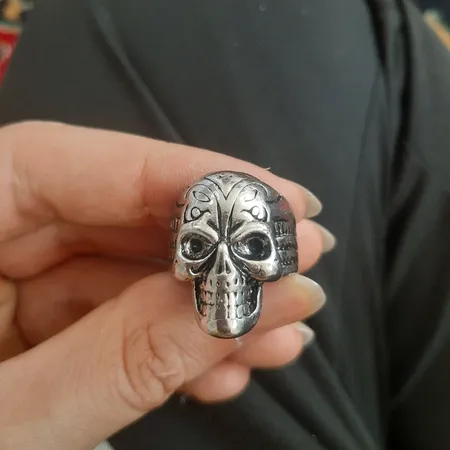 انگشتر طرح اسکلت کد GAN 001