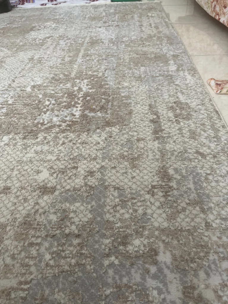 فرش ماشینی اولیا کد 9410 زمینه کرم