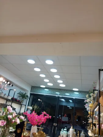 چراغ سقفی 24 وات شاهچراغ مدل روژان طرح روکار گرد