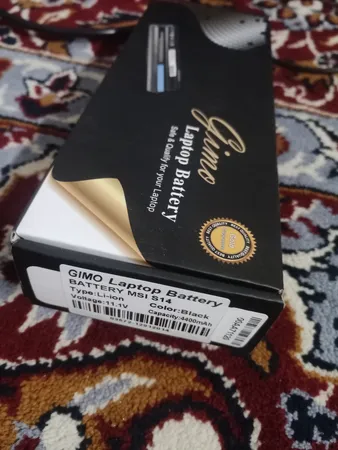 باتری لپ تاپ 6 سلولی مدل FX 620 برای لپ تاپ ام اس ای BTY-S14