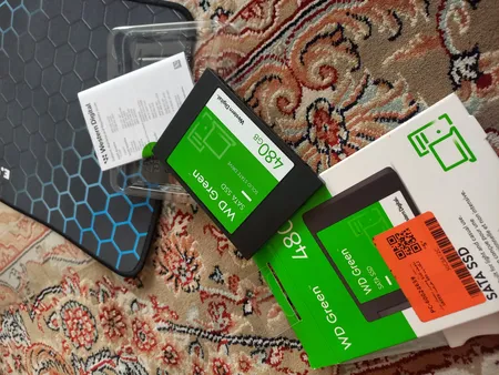اس اس دی اینترنال SATA III وسترن دیجیتال مدل Green ظرفیت 480 گیگابایت
