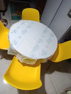 تجریه خرید میز و صندلی ناهار خوری 4 نفره مدل مایا فایبر کد MF088