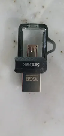 فلش مموری سن دیسک مدل Ultra Dual Drive M3.0 ظرفیت 16 گیگابایت